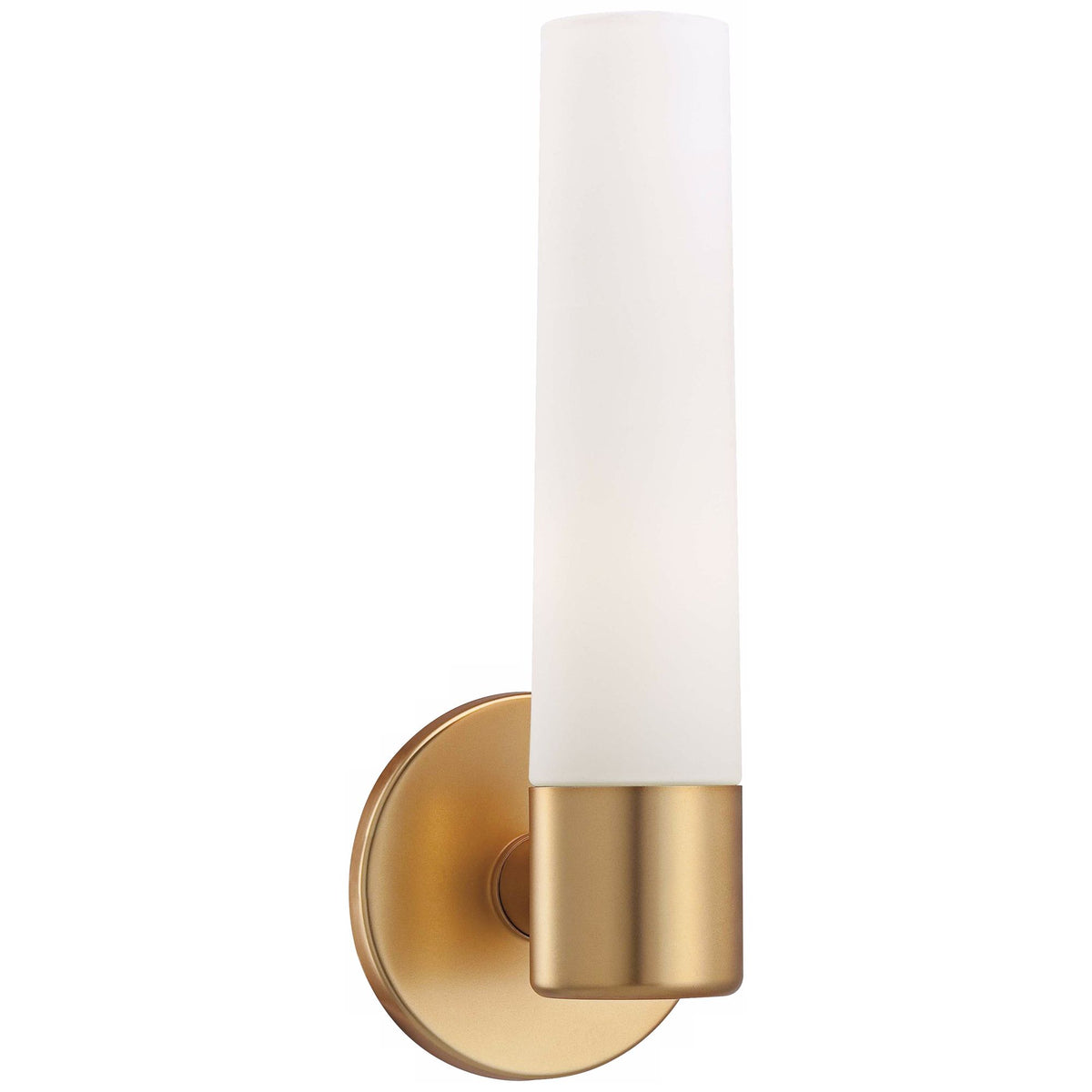 Kovacs P5041 Saber Single Light 4-3/4’’ Wide Bathroom Sconce with Etched Opal Shade - *Lighting & Electrical
