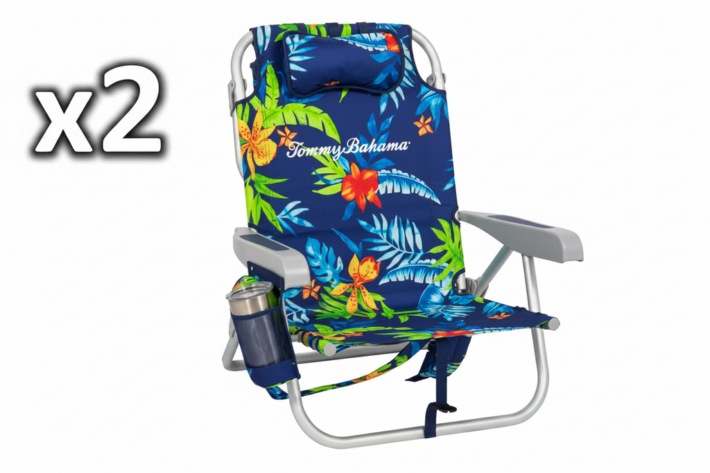 2 x Tommy Bahama Beach Chairs