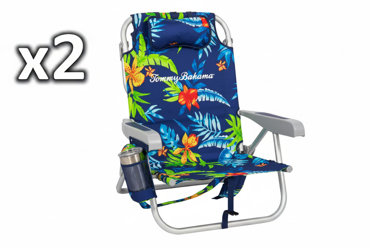 2 x Tommy Bahama Beach Chairs