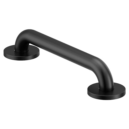 Moen Home Care Stainless 12" Concealed Screw Grab Bar - Matte Black