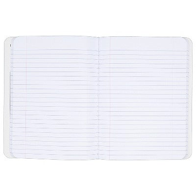 Mead Composition Notebooks Two - 3 Pack Wide Ruled Paper 9-3/4" X 7-1/2" 100 Sheets per Comp Book Black Marble