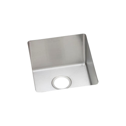Elkay EFRU131610T Crosstown 16" Undermount Single Basin Stainless Steel Kitchen Sink - Stainless Steel