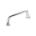 6 Kane 3-3/4 in. (96mm) Classic Polished Chrome Arch Cabinet Pull - *Tools Hardware & Misc