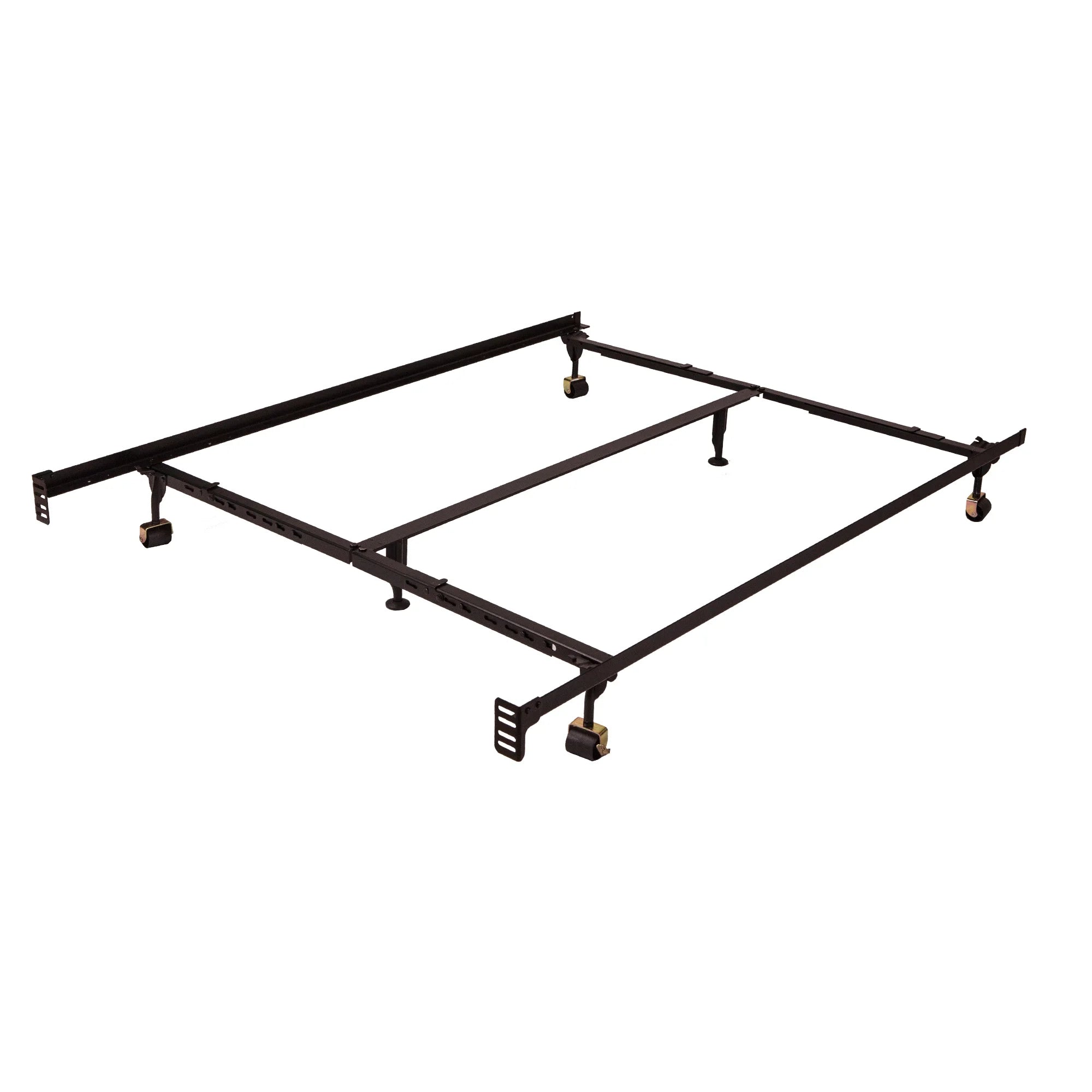 Premium Universal Lev-R-Lock Bed Frame- Fits standard Twin Full Queen King California King sizes - *Furniture &