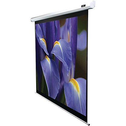 Elite Screens Spectrum - 100-inch Diag 4:3, Electric Motorized 4K/8K Ready Drop Down Projector Screen, Electric100V"