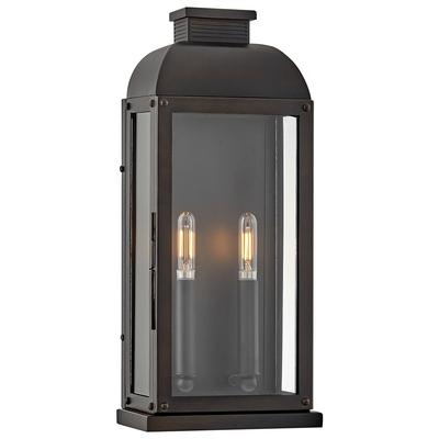 Tiverton 2-Light LED Wall Mount in Dark Oxidized Brass
