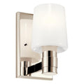 Kichler Lighting Adani 8 Inch Wall Sconce Adani - 55174PN - Modern Contemporary