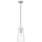 Z-Lite 7508P-BN Kira Pendant, 1-Light 60 Watts, Brushed Nickel