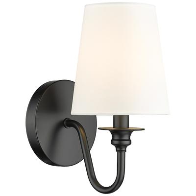 Z-Lite Gianna 8 Inch Wall Sconce Gianna - 7509-1S-MB - Traditional