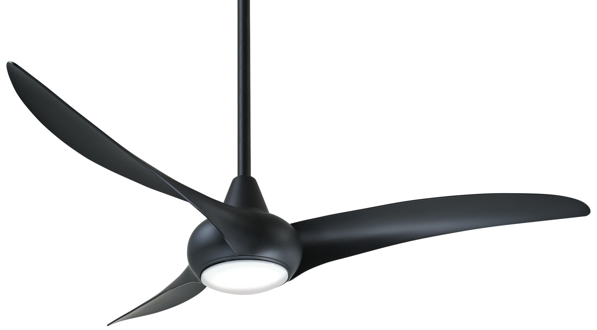 Minka aire Light Wave Light Wave 52 3 Blade Indoor LED Ceiling Fan - Coal