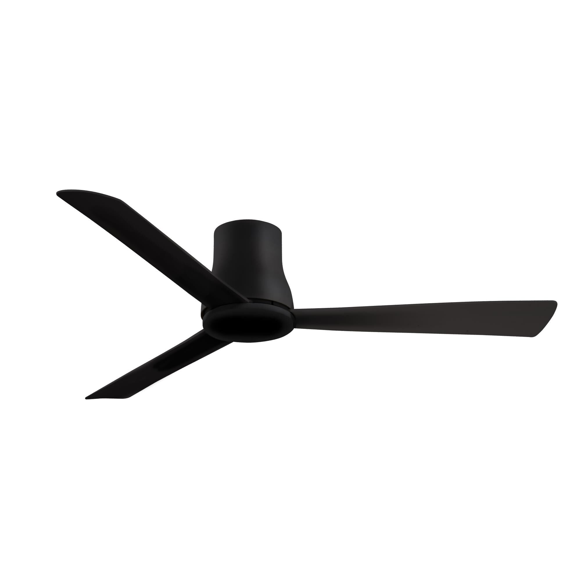 Minka Aire F873-CL Simple Flush 52" Outdoor Hugger Ceiling Fan with Remote Control in Coal Finish
