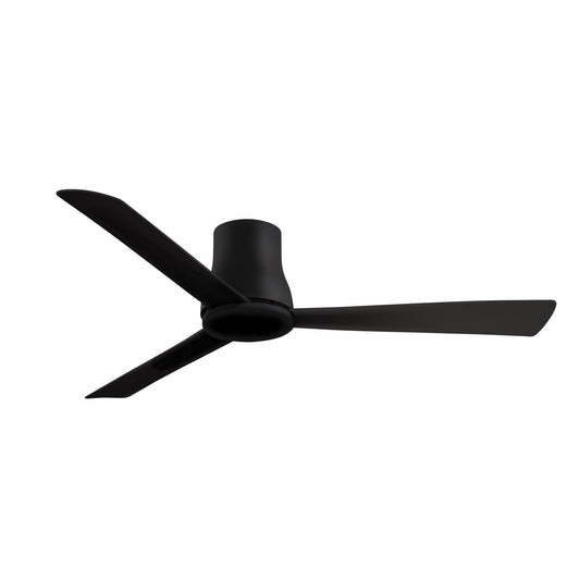 Minka Aire F873-CL Simple Flush 52" Outdoor Hugger Ceiling Fan with Remote Control in Coal Finish