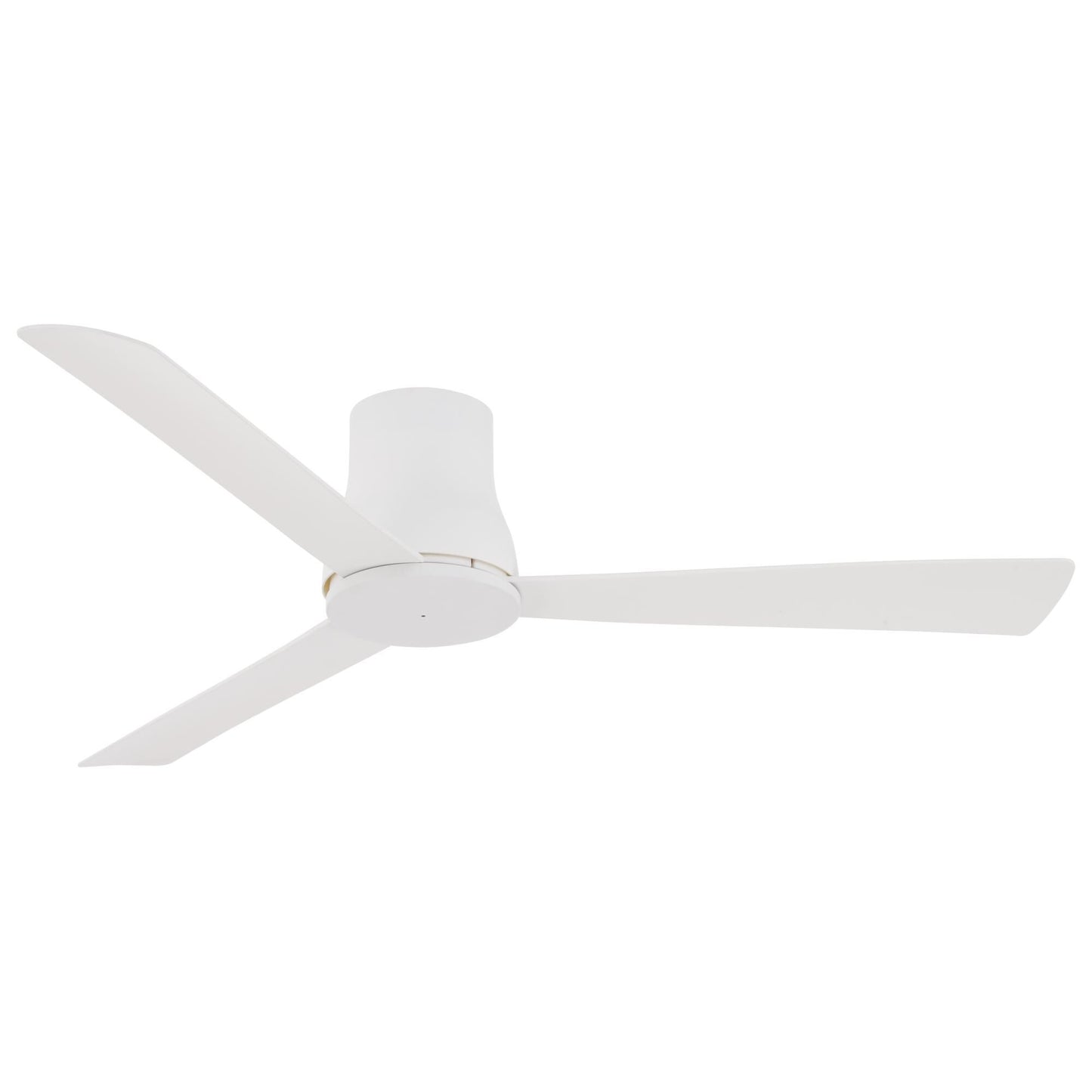 MINKA-AIRE F873-WHF Simple Flush 52" 3-Blade Ceiling Fan in Flat White Finish with Flat White Blades