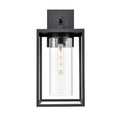Millennium Lighting Ellway 1 Light Outdoor Wall Sconce in Textured Black 20 Inch