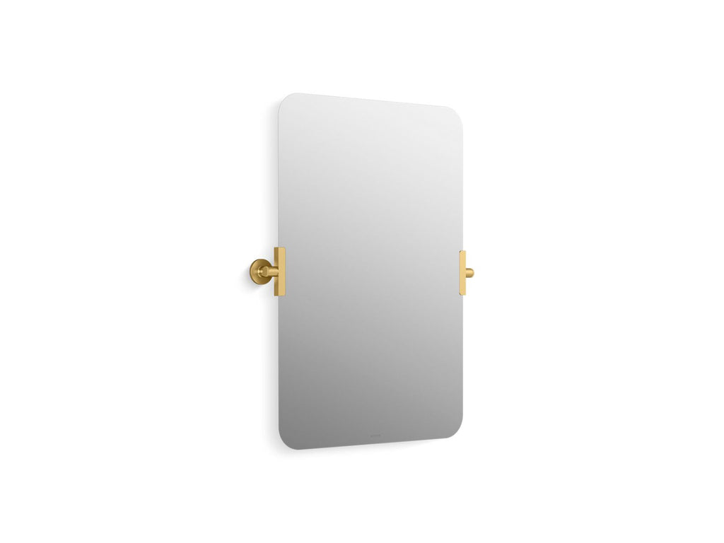 Kohler Castia by Studio McGee 19-1/2" W x 29-1/2" H Transitional Rectangular Metal Frameless Bathroom Wall Mirror