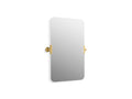 Kohler Castia by Studio McGee 19-1/2" W x 29-1/2" H Transitional Rectangular Metal Frameless Bathroom Wall Mirror