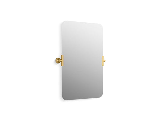 Kohler Castia by Studio McGee 19-1/2" W x 29-1/2" H Transitional Rectangular Metal Frameless Bathroom Wall Mirror