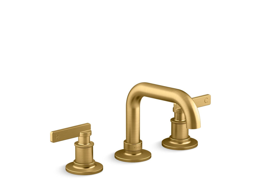 KOHLER K-35908-4 Castia by Studio McGee Widespread Bathroom Sink Faucet, 1.2 Gpm
