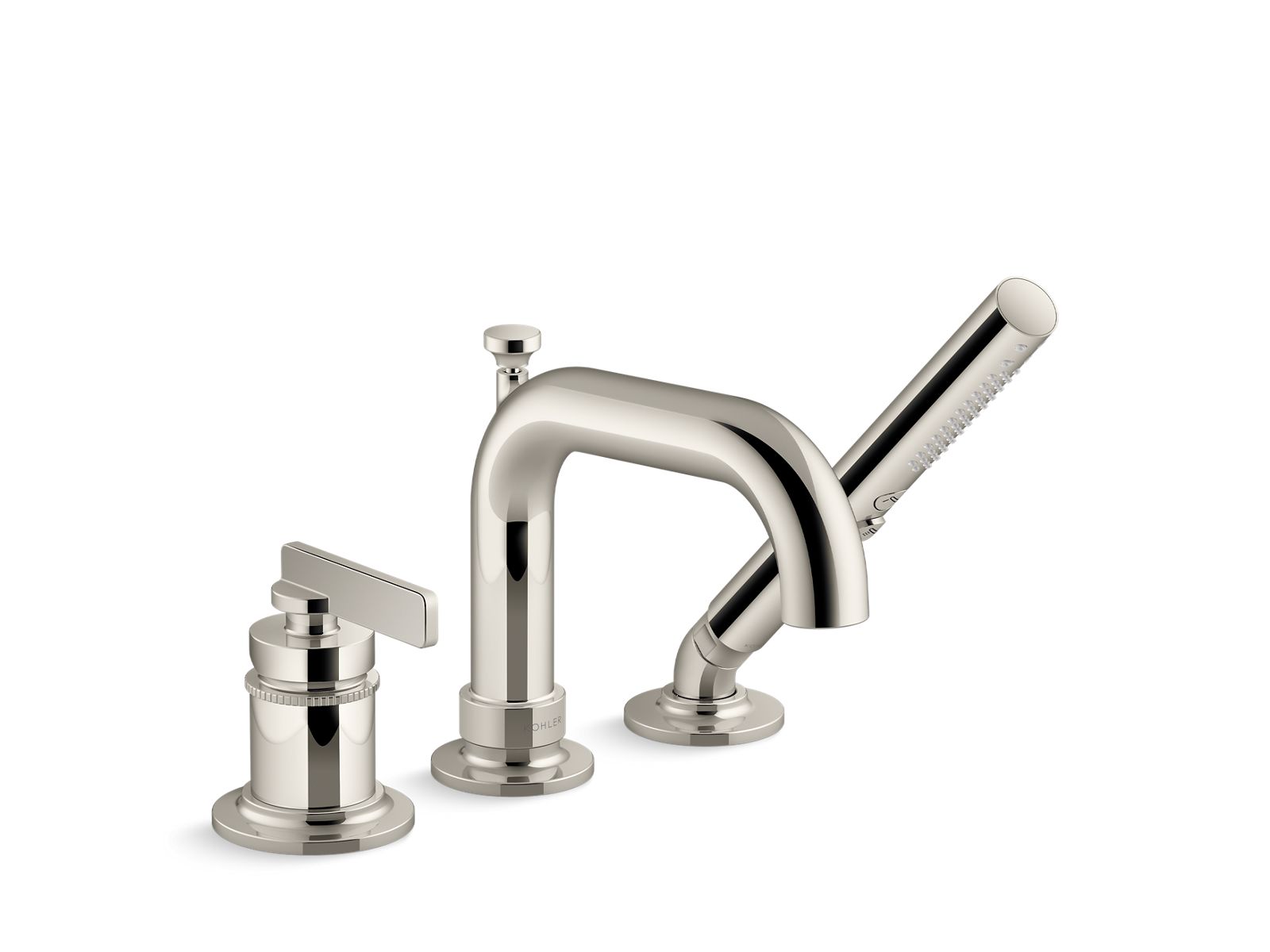 Castia by Studio McGee Deck-mount Bath Faucet with Handshower - *Plumbing