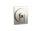 Kohler KTS35920-4-SN Castia by Studio McGee Pressure Balanced Valve Trim Only with Single Lever Handle - Less Rough In Vibrant Polished Nickel