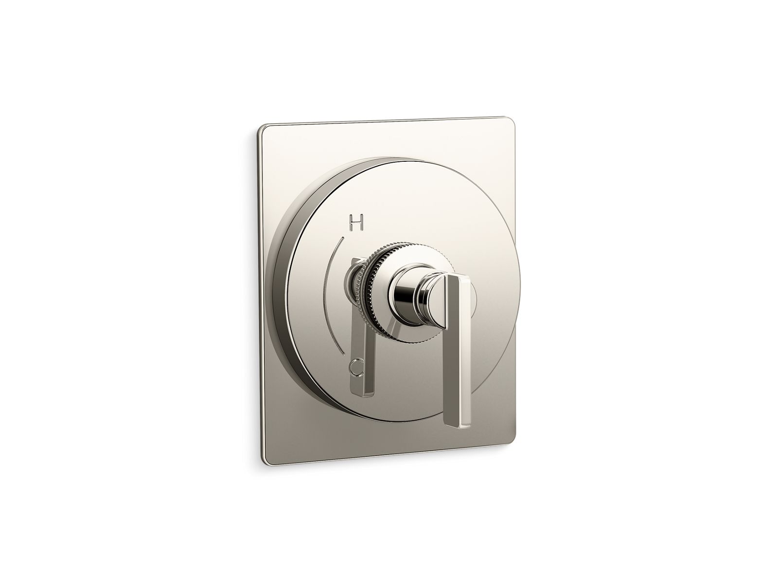 Kohler KTS35920-4-SN Castia by Studio McGee Pressure Balanced Valve Trim Only with Single Lever Handle - Less Rough In Vibrant Polished Nickel