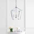 Pagoda 12’’ 4-Bulb Lantern Metal LED Pendant - *Lighting & Electrical