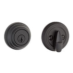 Kwikset 980-S.STRKP 980 Single Cylinder Keyed Entry Deadbolt with SmartKey Matte Black
