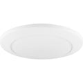 Progress Lighting P810042-30 Fairway 7" Wide LED Flush Mount Bowl Ceiling Fixture Satin White