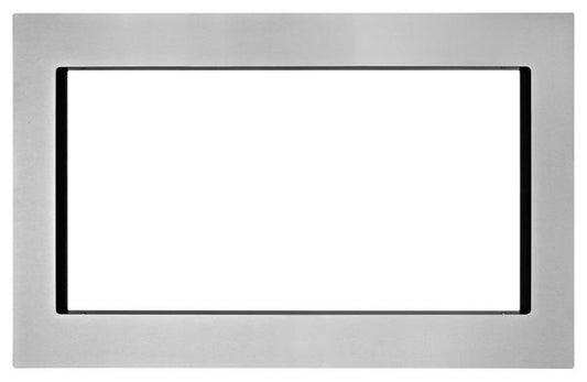 Whirlpool MTK2230P 30 Inch Wide Trim Kit for Countertop Microwave Fingerprint Resistant Stainless Steel