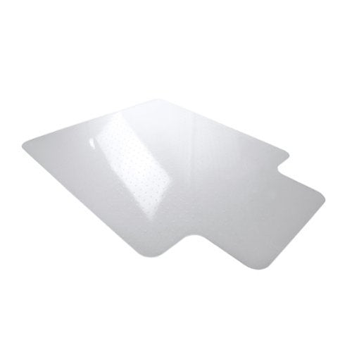 Floortex - Premium Lipped Vinyl Chair Mat for Low Pile Carpet 36 X 48 Inches - Clear