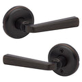 Trafford Lever Passage Door Lock with 6AL Latch and RCS Strike Venetian Bronze Finish - *Tools Hardware & Misc