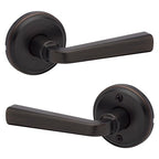 Trafford Lever Passage Door Lock with 6AL Latch and RCS Strike Venetian Bronze Finish - *Tools Hardware & Misc