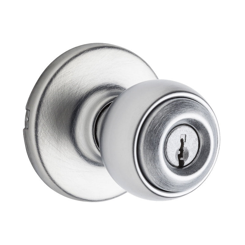 Kwikset 450P Kwikset Security Series Polo Storeroom Function Keyed Entry Door Knobset