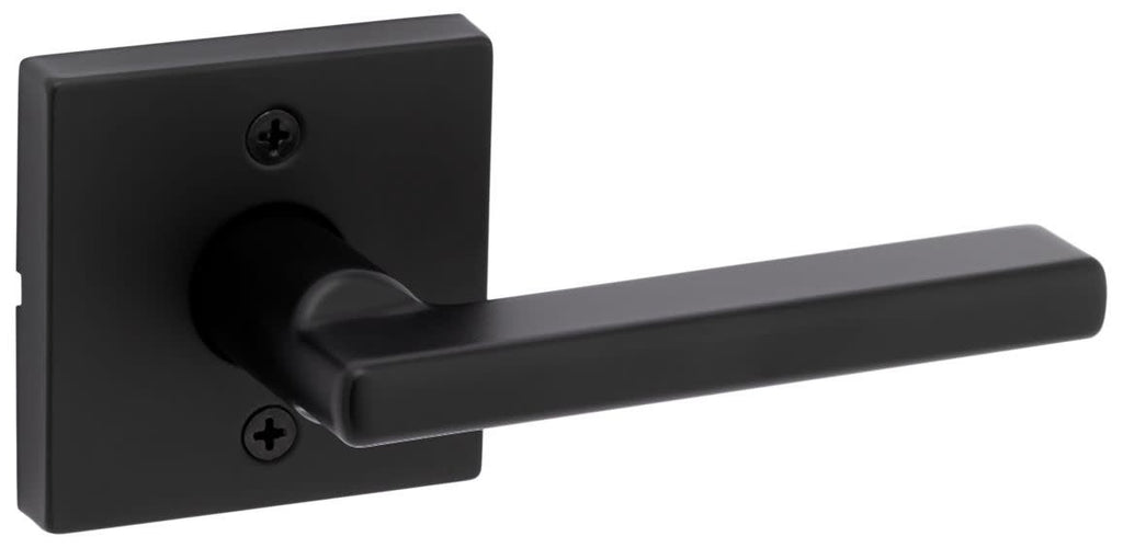 Kwikset 968Hflsqtv1 Halifax Lever Non-Turning Dummy Interior Pack - Black