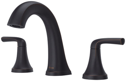 Pfister LG49-MCA0 McAllen 1.2 GPM Widespread Bathroom Faucet with Pfast Connect