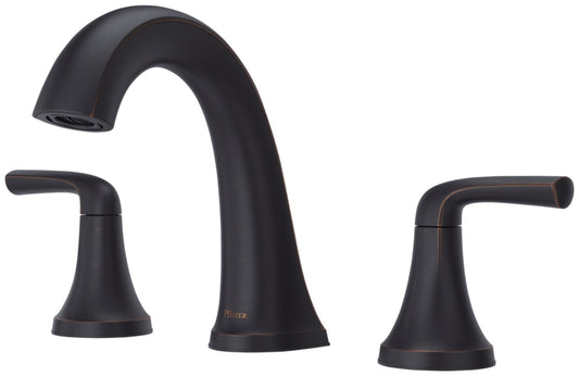 Pfister LG49-MCA0 McAllen 1.2 GPM Widespread Bathroom Faucet with Pfast Connect