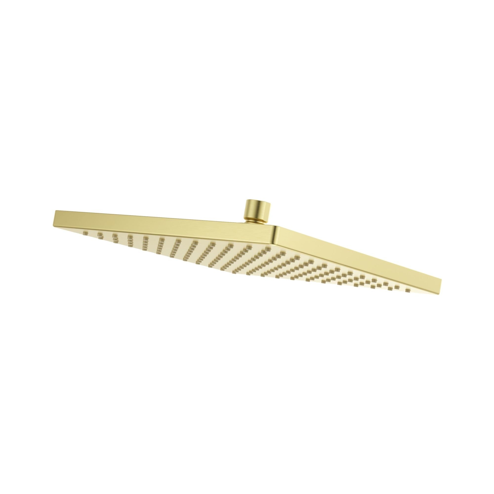 Pfister USH-04SHW Modern Square 1.75 GPM Single Function Rain Shower Head - Brushed Gold