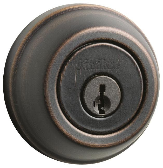Kwikset 785-S.Strkp 780 Double Cylinder Keyed Entry Deadbolt - Bronze