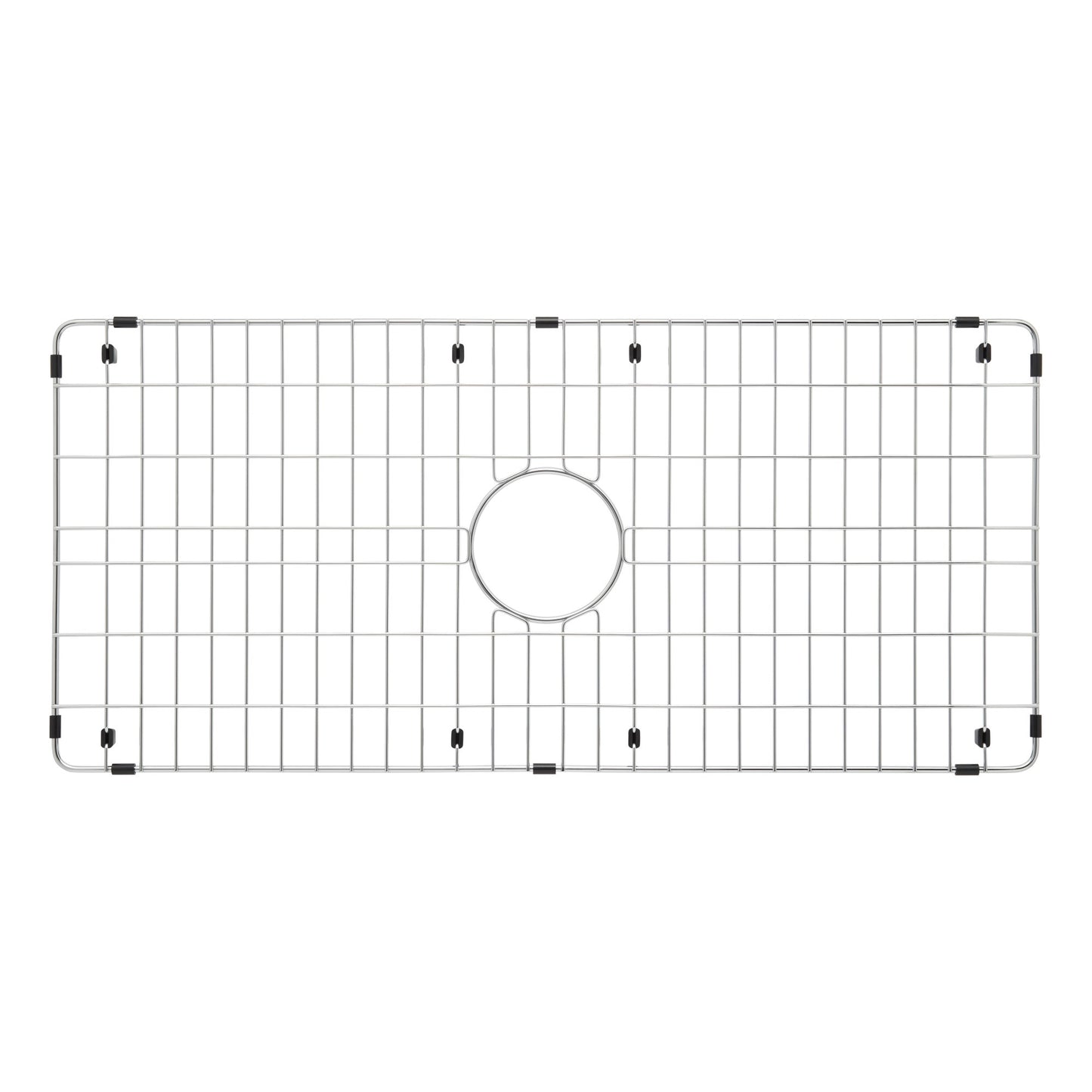 Signature Hardware 488306 Rowena 33-1/4" L X 15-1/4" W Stainless Steel Basin Rack Stainless Steel