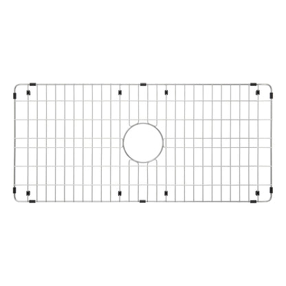 Signature Hardware 488306 Rowena 33-1/4" L X 15-1/4" W Stainless Steel Basin Rack Stainless Steel