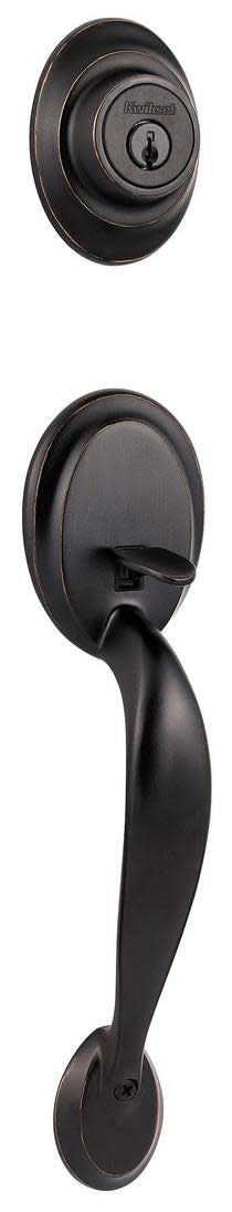 Kwikset 687Da-Lip Dakota Single Cylinder Handleset from the Kwikset Series Exterior Only