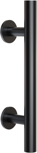 Miseno MBD5831 7" Long Center to Center Barn Door Rod Pull Handle Black