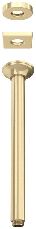 Rohl 1505/12 Shower 12-5/8" Ceiling Mounted Shower Arm and Flange - Antique Gold
