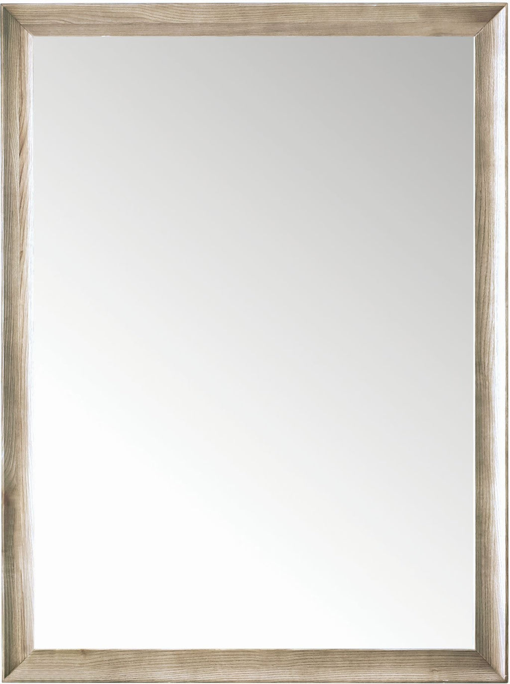 James Martin Furniture 735-M30-WWO 30 in. Glenbrooke Whitewashed Oak Mirror