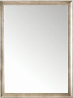 James Martin Furniture 735-M30-WWO 30 in. Glenbrooke Whitewashed Oak Mirror