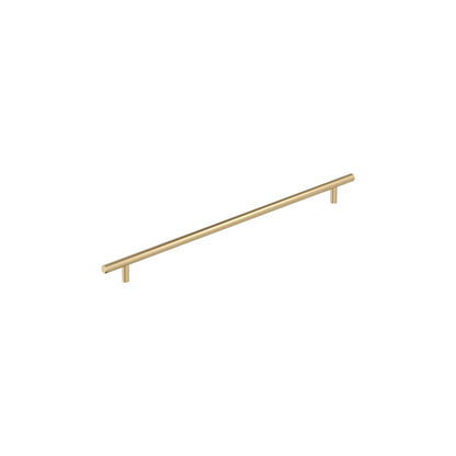 2 x Amerock Bar Pulls 16-3/8 Inch (416mm) Center-to-Center Champagne Bronze Cabinet Pull