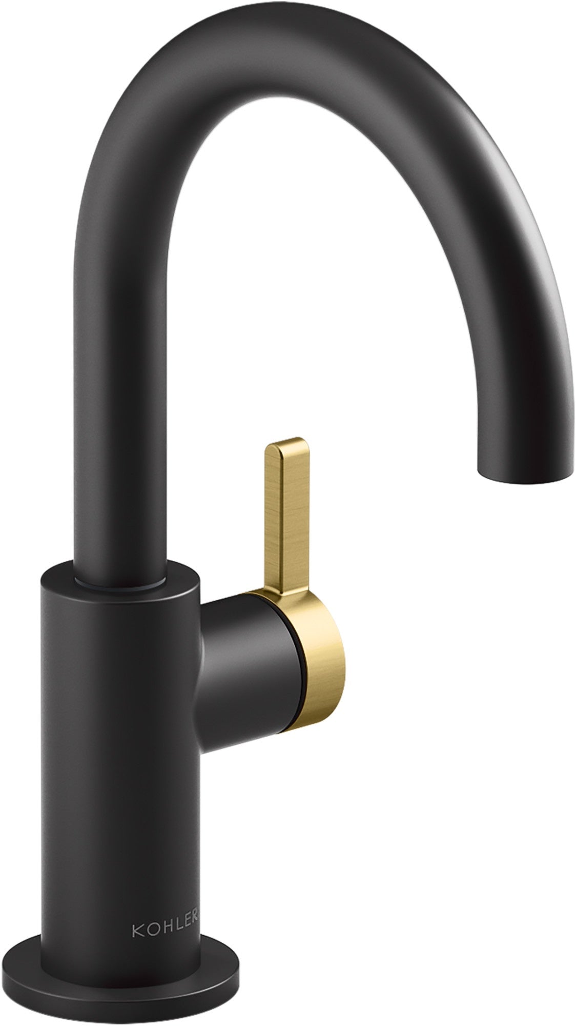 Scuff Kohler Components 1.5 GPM Cold Water Dispenser with Curved Spout Model: K-28291-BMB