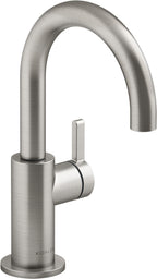 Kohler K-28291 Components 1.5 GPM Cold Water Dispenser with Curved Spout - Vibrant Stainless