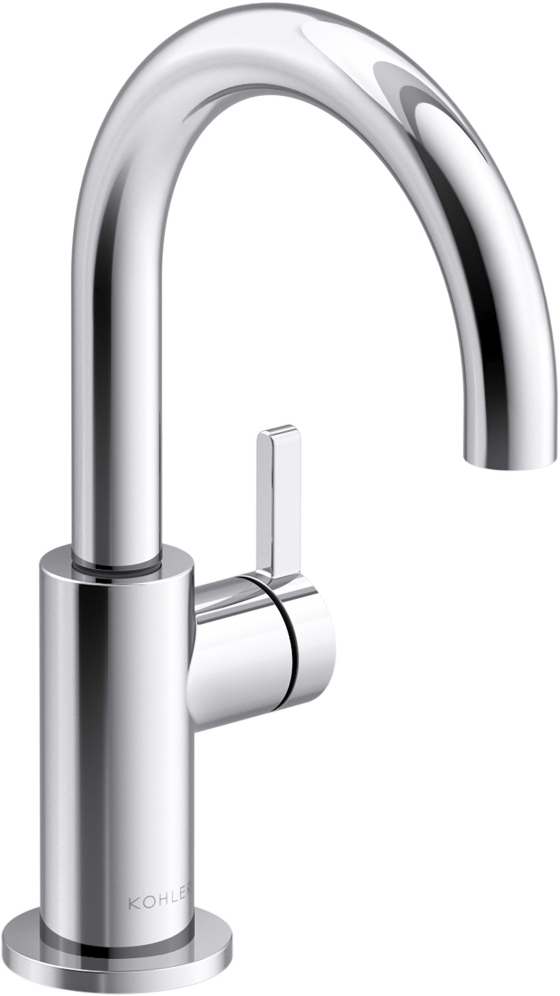 Scratch Kohler K-28291 Components 1.5 GPM Cold Water Dispenser with Curved Spout Polished Chrome