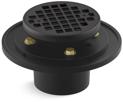 KOHLER K-22671 Clearflo Round Brass Tile-in Shower Drain